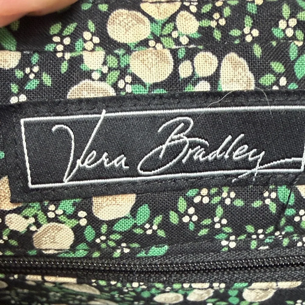 Vera Bradley Black Quilted Handbag - Picture 9 of 10